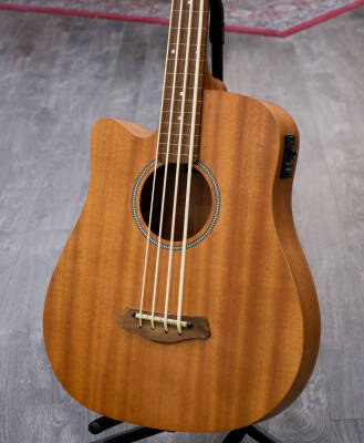 Gold Tone - Micro Bass 25'' Scale Fretless Cutaway Electric-Acoustic Bass